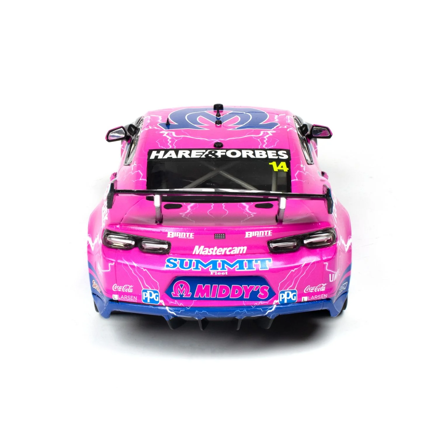 CHEVROLET CAMARO GEN3 ZL1 - BJR - FULLWOOD #14 - 2023 Beaurepaires Melbourne 400 - Race 4 - 1:18 Scale Diecast Model Car - Image 10
