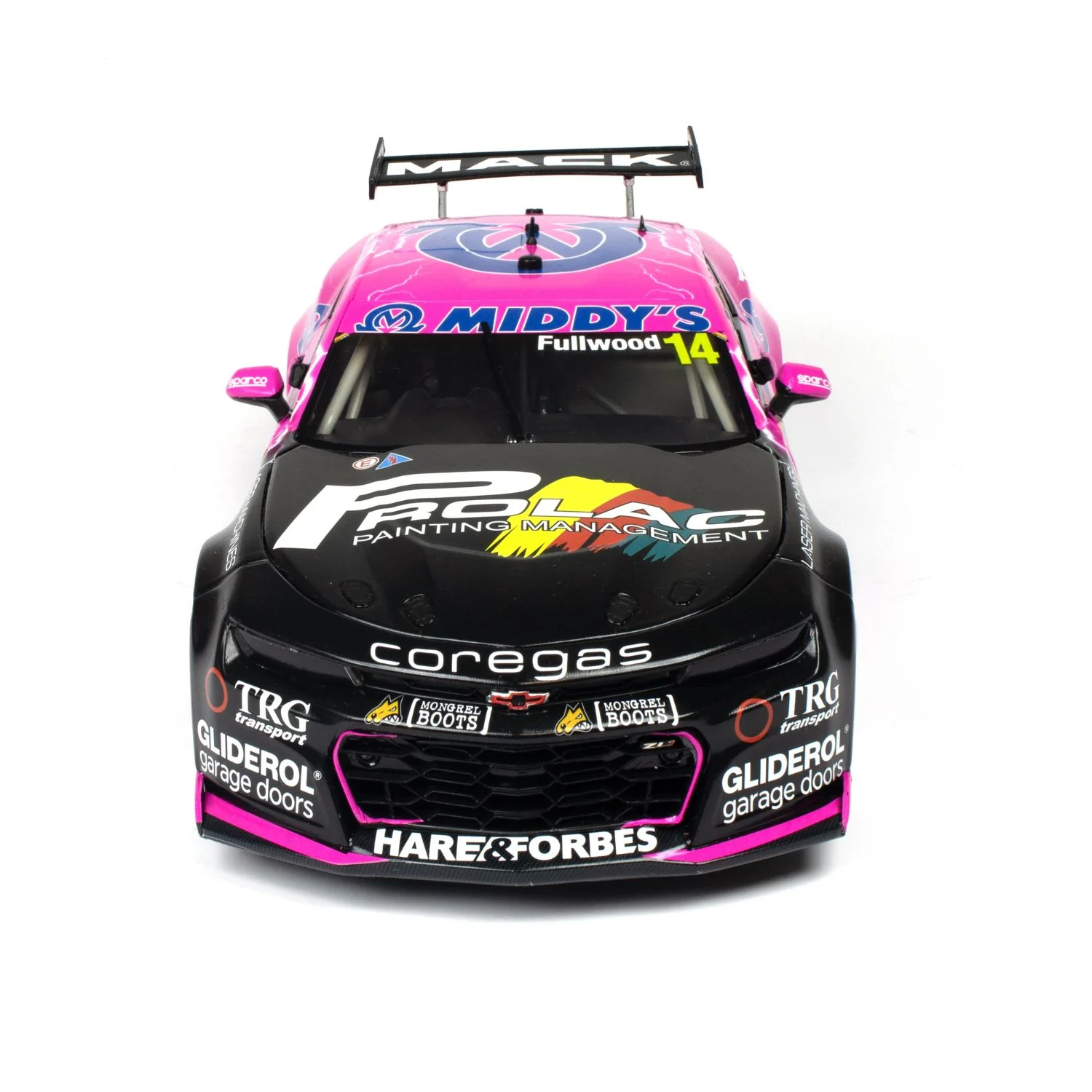 CHEVROLET CAMARO GEN3 ZL1 - BJR - FULLWOOD #14 - 2023 Beaurepaires Melbourne 400 - Race 4 - 1:18 Scale Diecast Model Car - Image 9