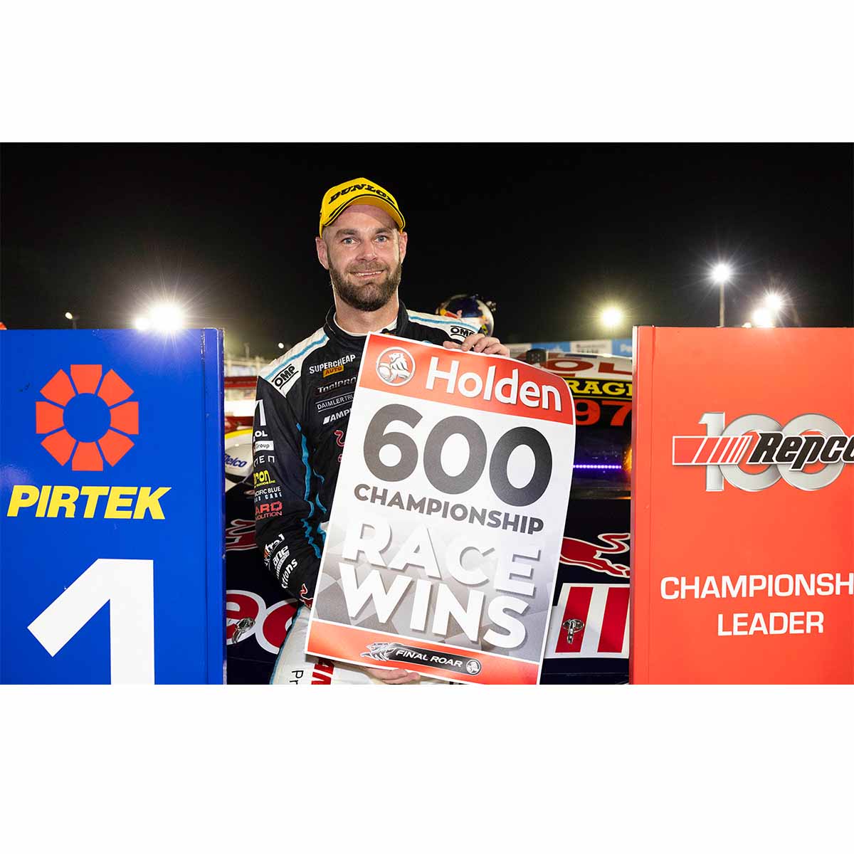 HOLDEN ZB COMMODORE - RED BULL AMPOL RACING - SHANE VAN GISBERGEN #97 - 2022 Bunnings Trade Perth Supernight Race 10 - 600th Holden Race Win - Winner - 1:43 Scale Diecast Model Car - Image 6